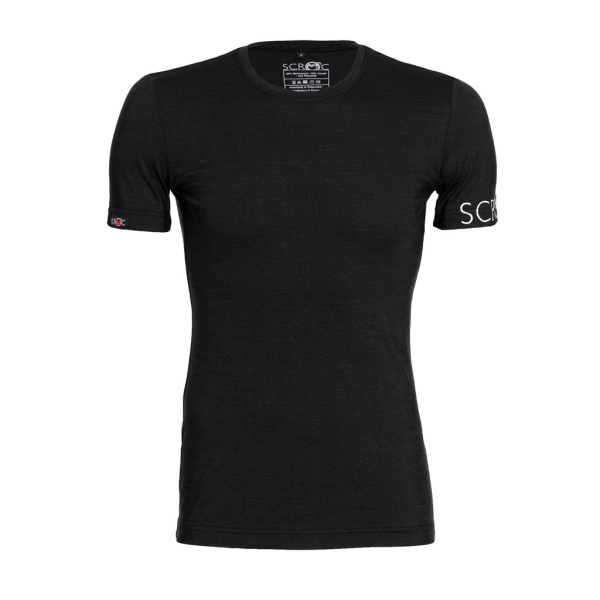 sCool Merino Shirt Friska schwarz für Herren von SCROC.