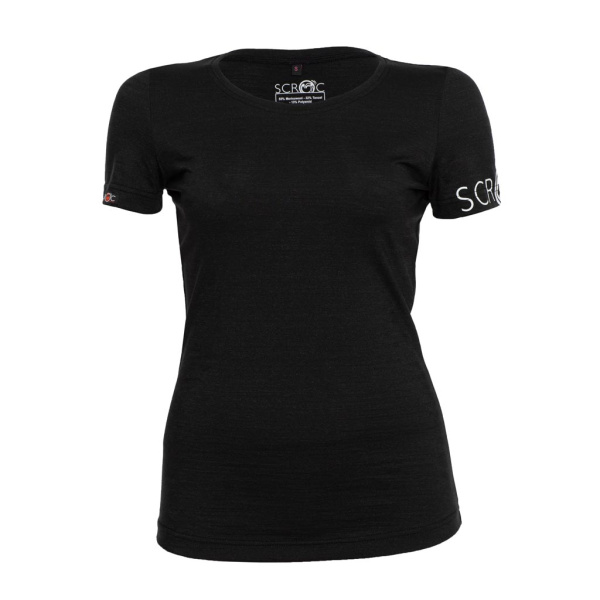 sCool Merino Shirt Friska w asphalt für Damen von SCROC.