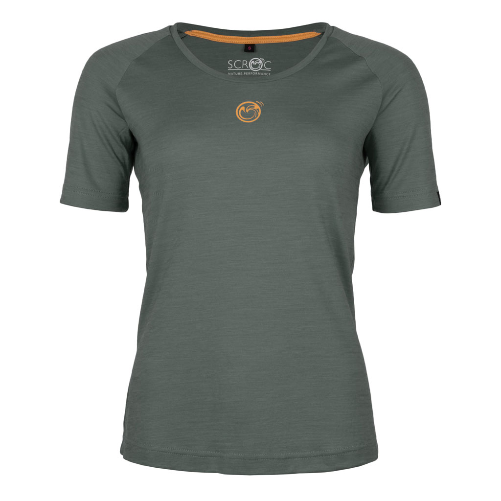 sCool Merino Shirt Koni w dunkler salbei Damen von SCROC
