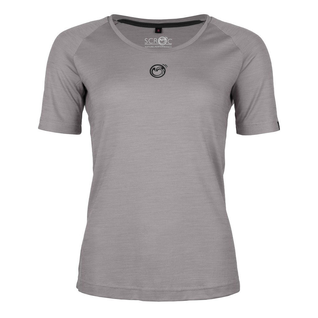 sCool Merino Shirt Koni w hellgrau Damen von SCROC