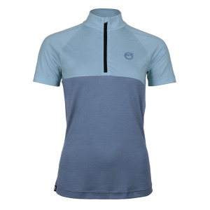 sCool Merino Shirt Lerta w in stahlblau für Damen von SCROC.