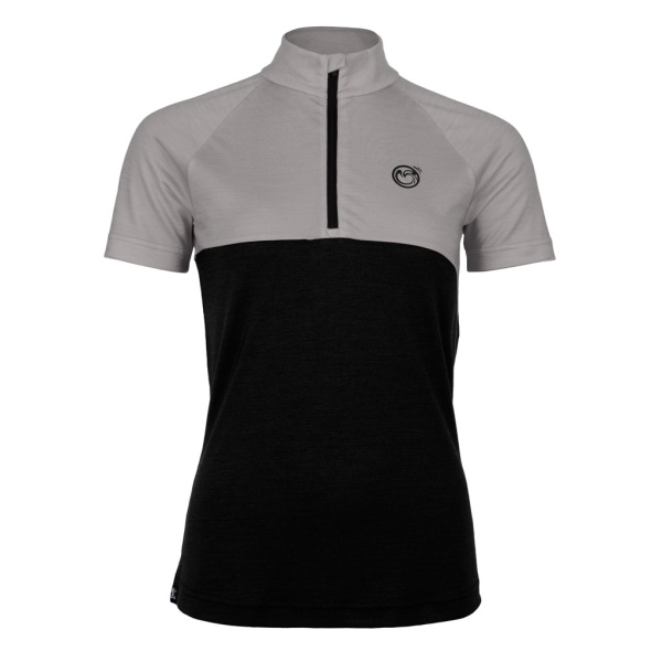 sCool Merino Shirt Lerta w in schwarz für Damen von SCROC.