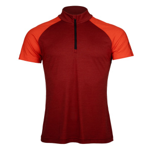 sCool Merino Shirt Malo m für Herren in rostbraun von SCROC. sCool Merino Shirt Malo m für Herren in rostbraun von SCROC.