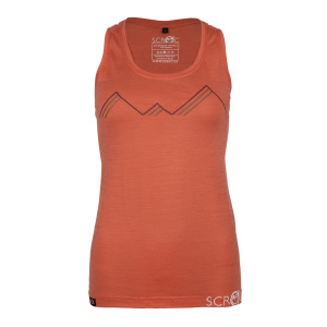 sCool Merino Shirt Olea w in apricot für Damen von SCROC. sCool Merino Shirt Olea w in apricot für Damen von SCROC.