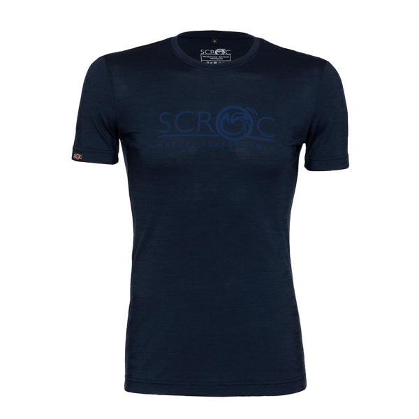 sCool Merino Shirt Peco dunkelblau für Herren von SCROC.