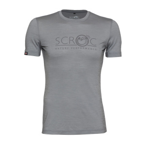 sCool Merino Shirt Peco grau für Herren von SCROC.