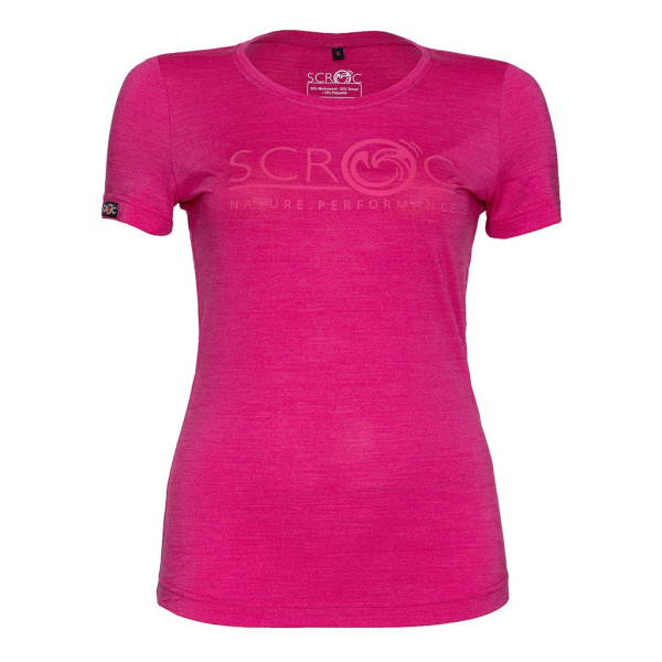 Das sCool Merino Shirt Peco w pink für Damen von SCROC.