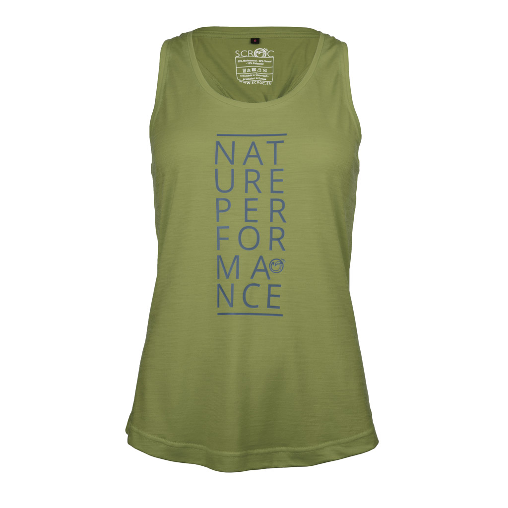 sCool Merino Shirt Raviata w pistazie Damen von SCROC