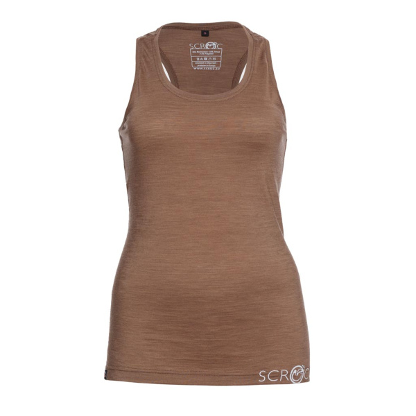 sCool Merino Shirt Somero w braun Damen von SCROC.