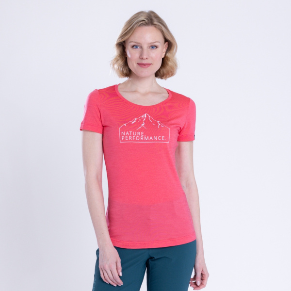 sCool Merino Shirt Teni w Damen mit kühlenden TENCEL Fasern.