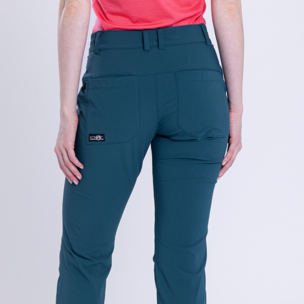 Rückansicht der sCooltec Merino Hose Kleo w für Damen von SCROC.