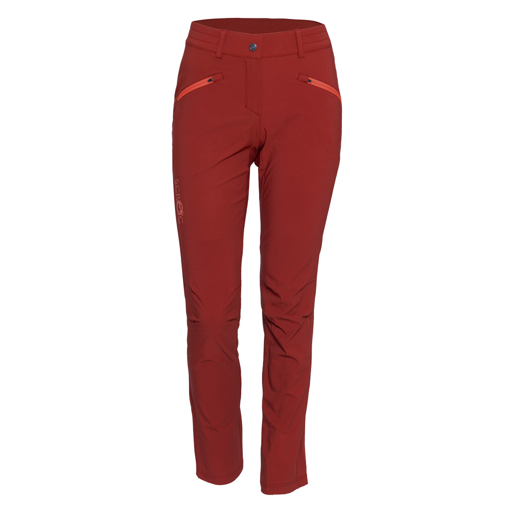 sCooltec Merino Hose Kleo w rostbraun Damen von SCROC