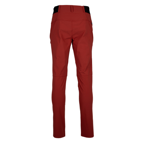 Rückansicht der sCooltec Merino Hose Ligo m rostbraun Herren von SCROC.