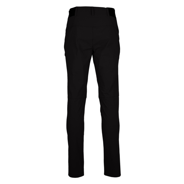 Rückansicht der sCooltec Merino Hose Ligo m schwarz Herren Wanderhose von SCROC.