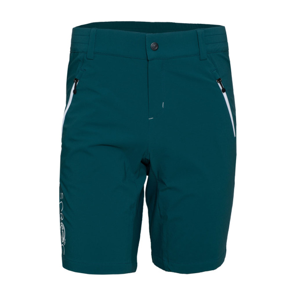 sCooltec Merino Shorts Marto petrol für Herren von SCROC: Kurze Funktionshose aus Naturfasern.