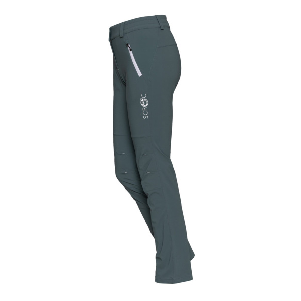 sCooltec Merino Hose Montaro w für Damen dunkler salbei: Wanderhose, Laufhose, Freizeithose oder einfach nur für den Alltag.