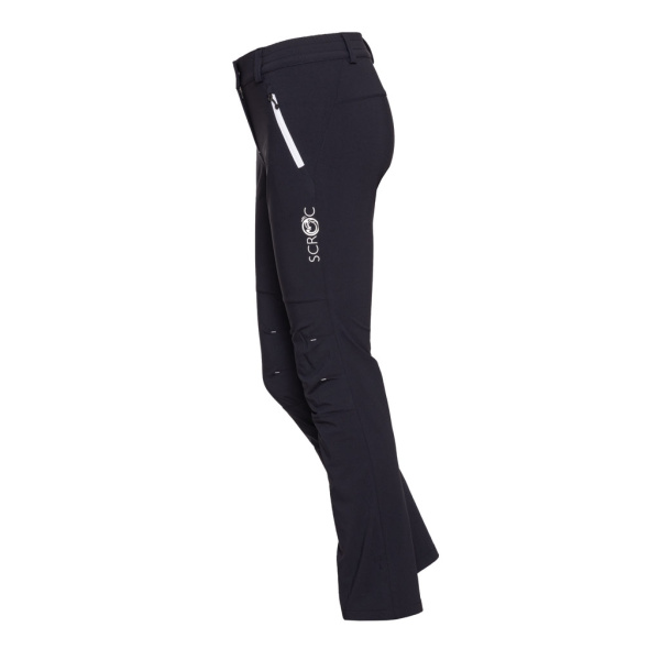 sCooltec Merino Hose Montaro w schwarz: Lange, leichte Merino Hose von SCROC für Frühling, Sommer und Herbst.