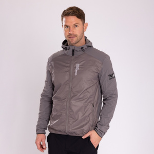 sCooltec Merino Hybrid Jacke Akva m in dunkelgrau für Herren von SCROC. 