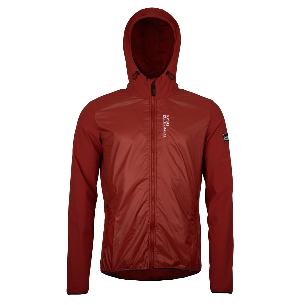 sCooltec Merino Hybrid Jacke Akva m rostbraun Herren von SCROC