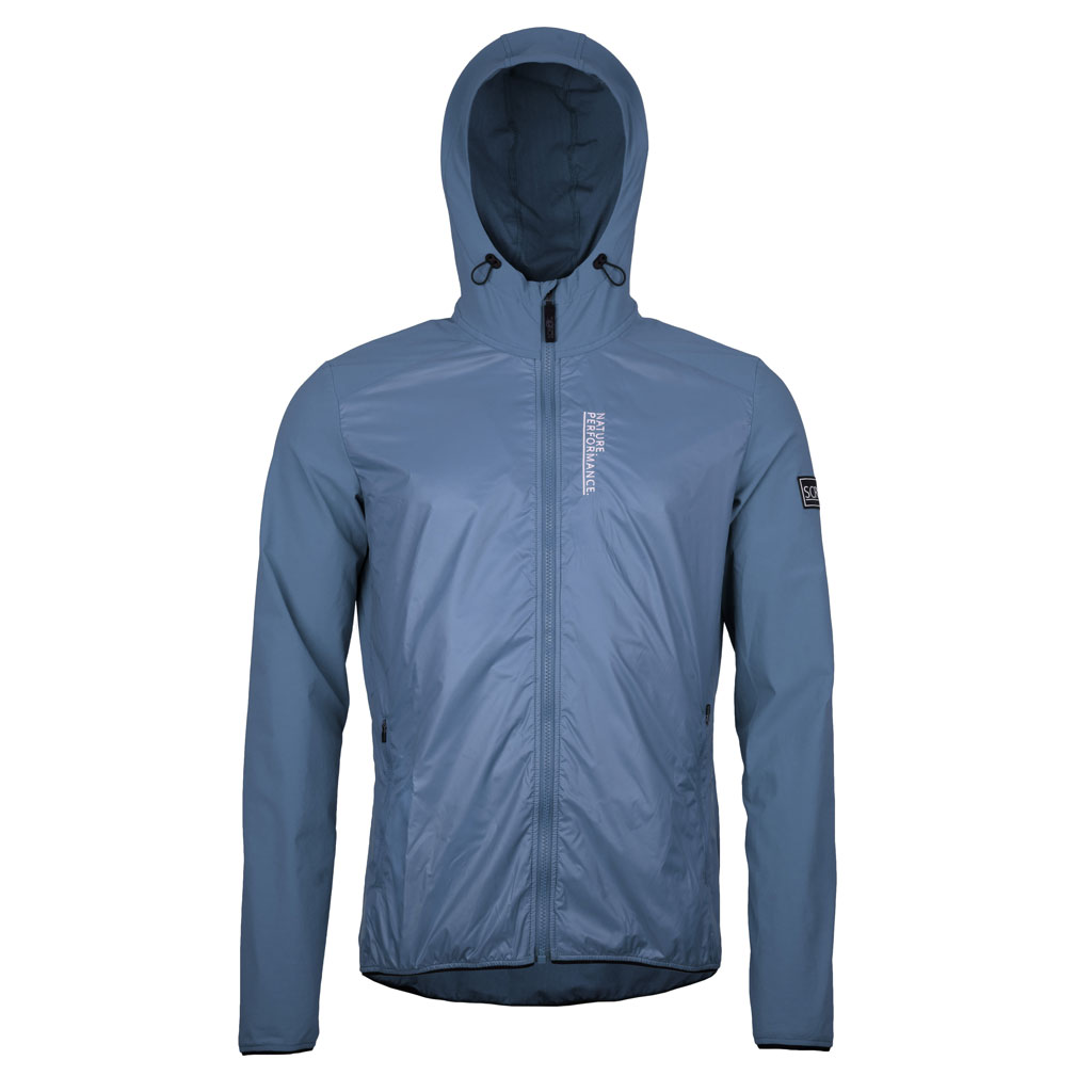 sCooltec Merino Hybrid Jacke Akva m stahlblau Herren von SCROC