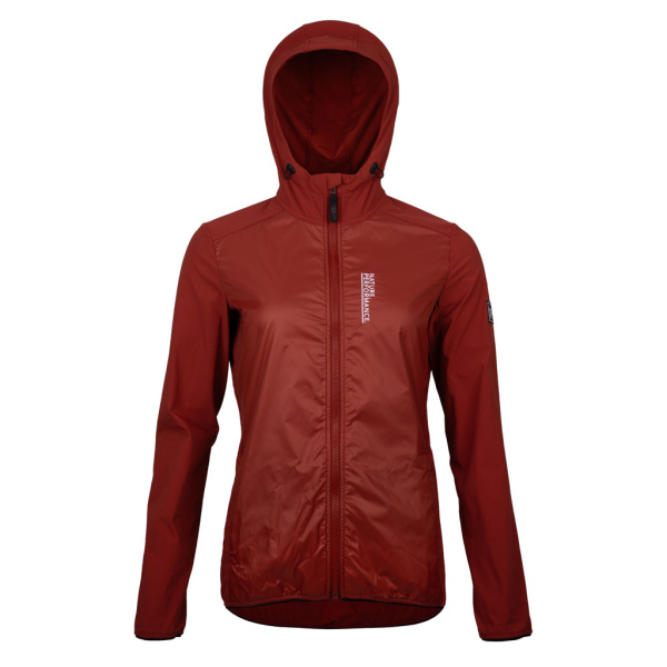 sCooltec Merino Hybrid Jacke Certa w rostbraun für Damen von SCROC.