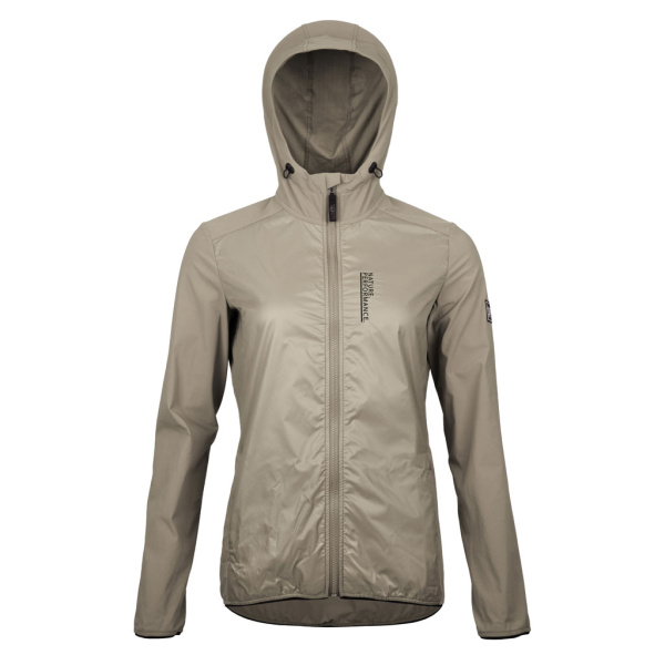 sCooltec Merino Hybrid Jacke Certa w sand für Damen von SCROC.