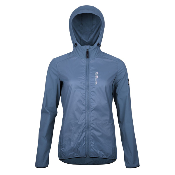 sCooltec Merino Hybrid Jacke Certa w stahlblau für Damen von SCROC.