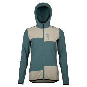 sCooltec Merino Jacke Emi w dunkler salbei für Damen von SCROC. sCooltec Merino Jacke Emi w dunkler salbei für Damen von SCROC.