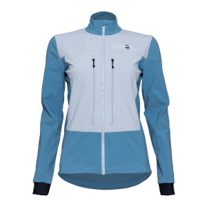 sCooltec Merino Jacke Grava w eisblau Damen von SCROC.