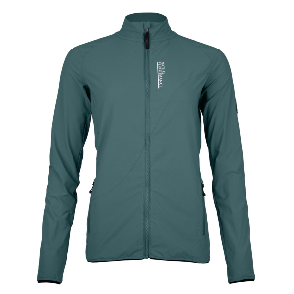 sCooltec Merino Jacke Kora w dunkler salbei für Damen von SCROC.