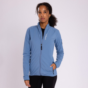 sCooltec Merino Jacke Kora w stahlblau für Damen von SCROC.