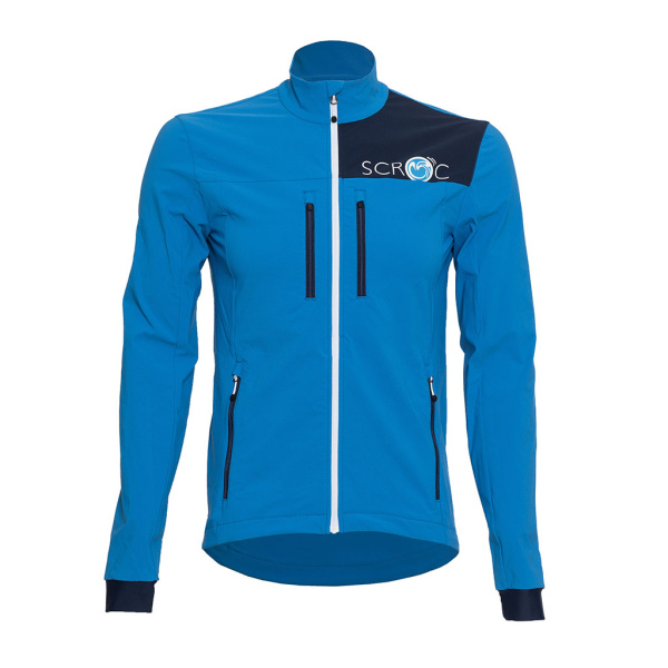 sCooltec Merino Jacke Milo blau für Herren von SCROC.