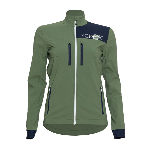 sCooltec Merino Jacke Milo w olivgrün für Damen von SCROC.