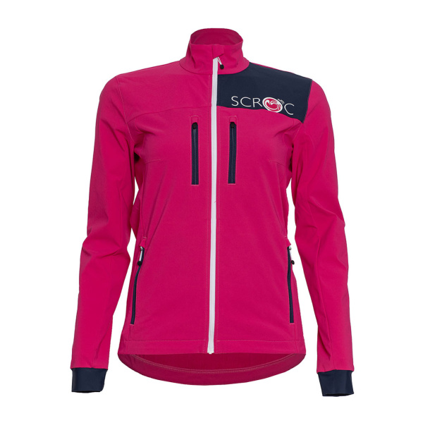 sCooltec Merino Jacke Milo w pink für Damen von SCROC.