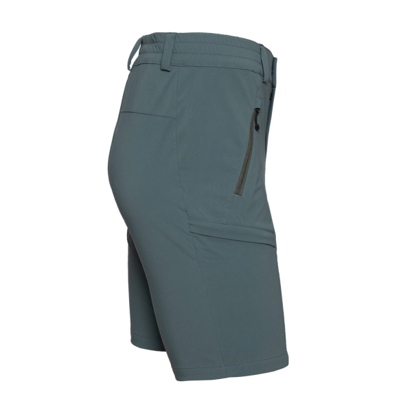 Eine leichte Sommerhose aus Merinowolle und ECONYL: sCooltec Merino Shorts Ido dunkler salbei für Herren.