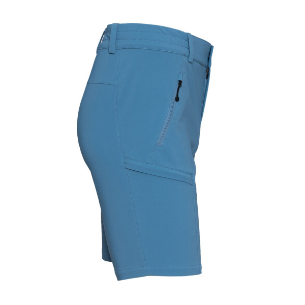 Eine leichte Sommerhose aus Merinowolle und ECONYL: sCooltec Merino Shorts Ido eisblau für Herren.