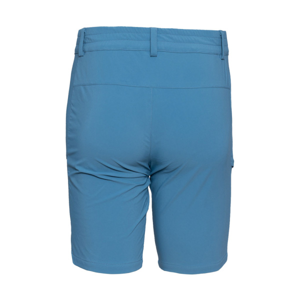 Rückansicht der sCooltec Merino Shorts Ido eisblau für Herren von SCROC.