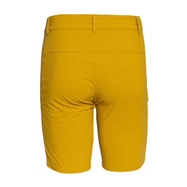 Rückansicht der sCooltec Merino Shorts Ido honig für Herren von SCROC.