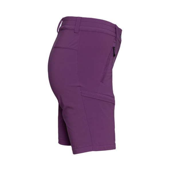 sCooltec Merino Shorts Ido w violett für Damen von SCROC: Kurze Funktionshose aus Naturfasern.