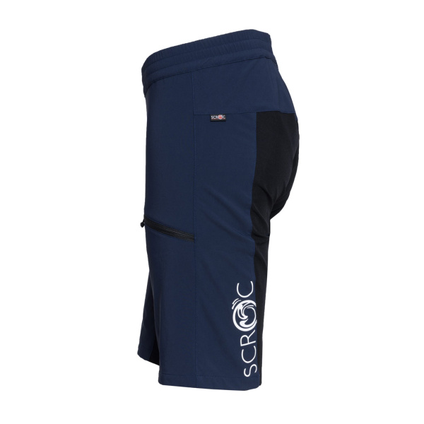 Die sCooltec Merino Shorts Ilo blau unisex eignen sich perfekt für Mountainbike und E-Bike.