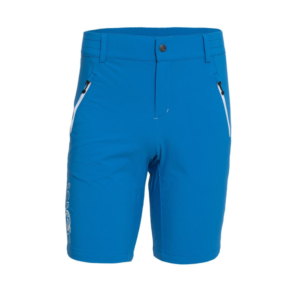 sCooltec Merino Shorts Marto blau für Herren von SCROC: Kurze Funktionshose aus Naturfasern.