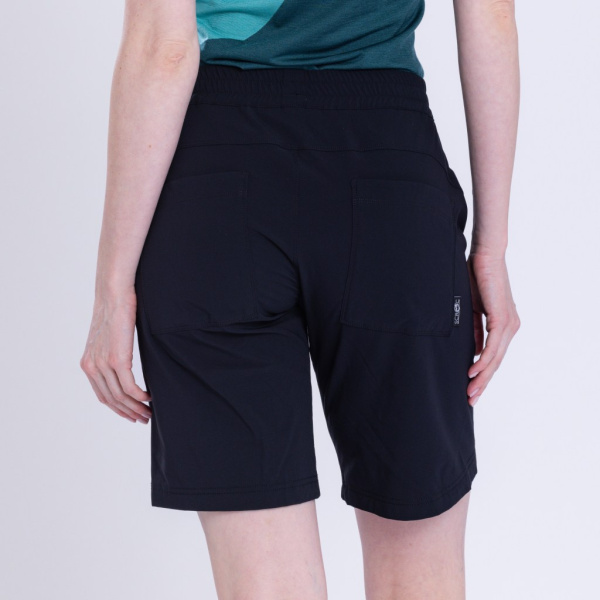 Rückansicht der sCooltec Merino Shorts Mila w für Damen von SCROC.