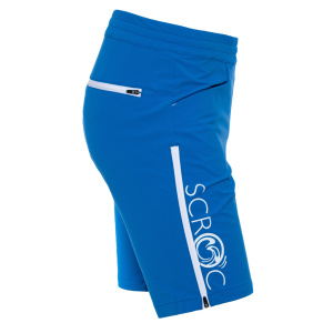 Die sCooltec Merino Shorts Sorto blau unisex sorgen durch den seitlichen Zip für noch mehr Beinfreiheit.