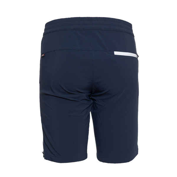 Zipp an den Beinen für leichtes und schnelles Umziehen mit Schuhen - sCooltec Merino Shorts Sorto für Damen und Herren.