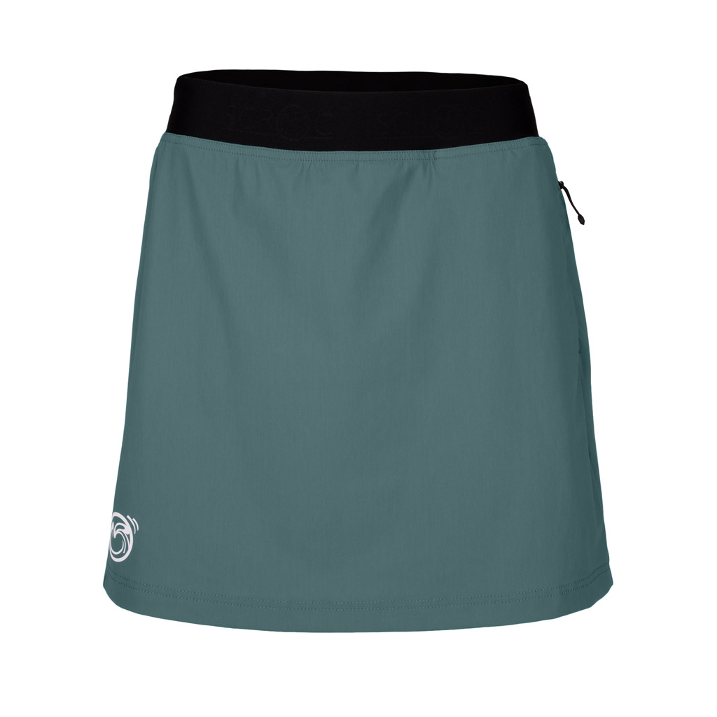 sCooltec Merino Skirt Diri w dunkler salbei Damen von SCROC