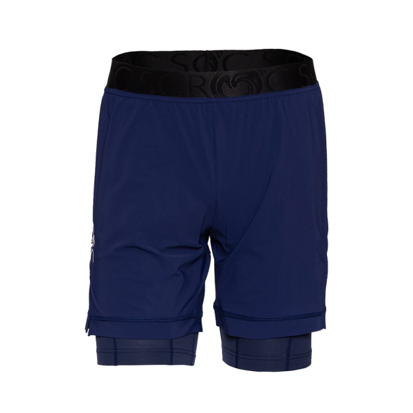 sCooltec Merino Trailshorts Arbo dunkelblau für Damen und Herren von SCROC.