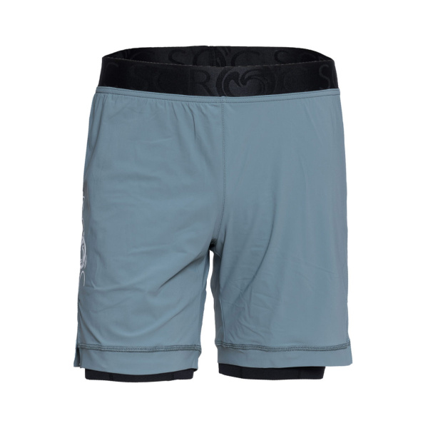 sCooltec Merino Trailshorts Arbo dunkler salbei für Damen und Herren von SCROC.