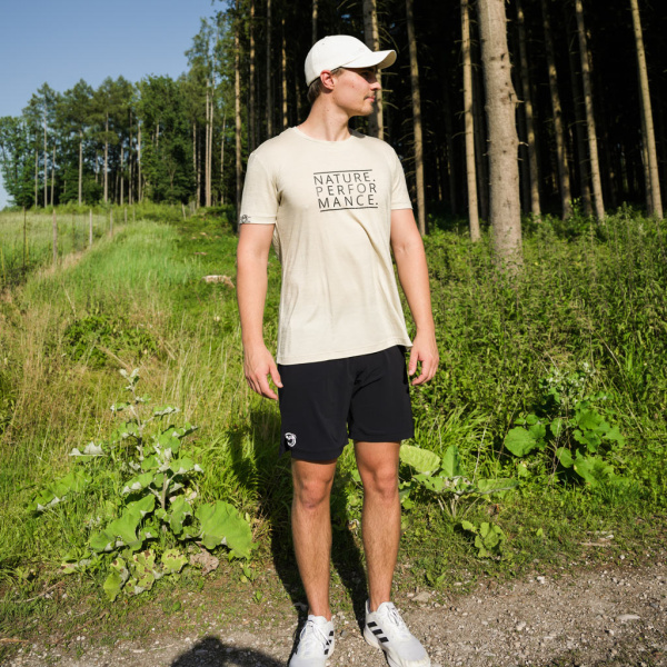 Die sCooltec Merino Trailshorts Trovi m ist leicht und atmungsaktiv.