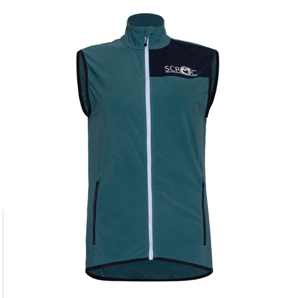 sCooltec Merino Weste Bido u petrol für Damen und Herren von SCROC.