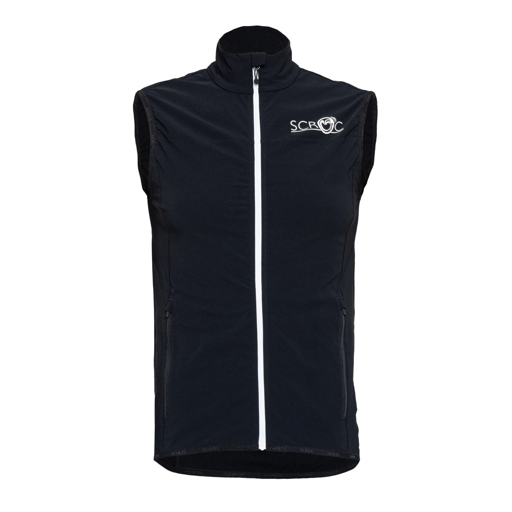 sCooltec Merino Weste Bido schwarz Damen und Herren von SCROC